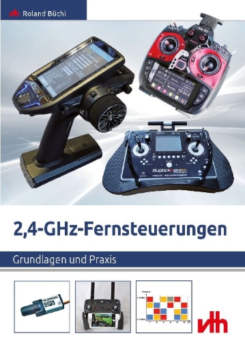 Buchcover und Innenansicht für das Buch: 2,4-GHz-Fernsteuerungen