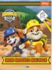 Buchcover und Innenansicht für das Buch: Rubble & Crew: Mein großes Malbuch