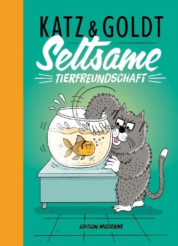 Buchcover und Innenansicht für das Buch: Seltsame Tierfreundschaft