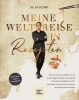 Buchcover und Innenansicht für das Buch: Meine Weltreise in Rezepten