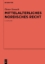 Buchcover und Innenansicht für das Buch: Mittelalterliches nordisches Recht