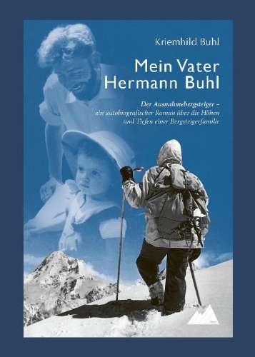 Buchcover und Innenansicht für das Buch: Mein Vater Hermann Buhl