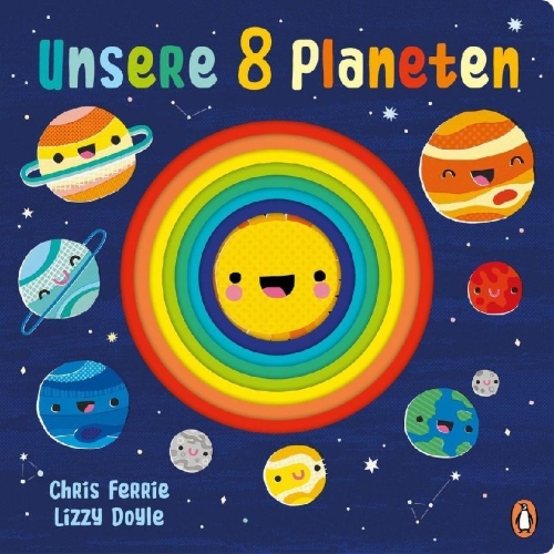 Buchcover und Innenansicht für das Buch: 8 LITTLE PLANETS
