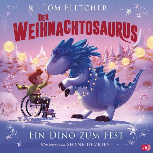 Buchcover und Innenansicht für das Buch: The Christmasaurus Picture Book