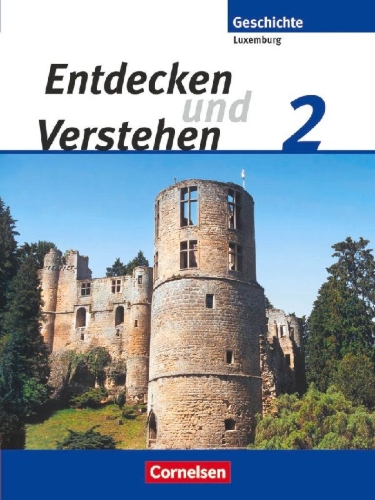 Buchcover und Innenansicht für das Buch: Entdecken und Verstehen 2. Schülerbuch. Technischer Sekundarunterricht Luxemburg