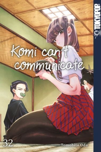 Buchcover und Innenansicht für das Buch: Komi can't communicate 32