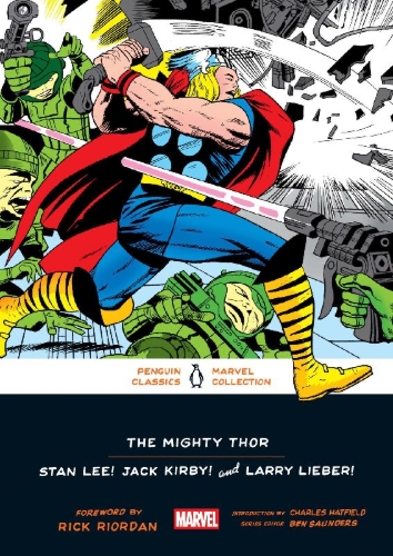 Buchcover und Innenansicht für das Buch: The Mighty Thor