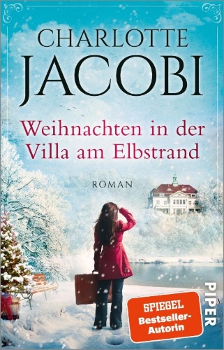 Buchcover und Innenansicht für das Buch: Weihnachten in der Villa am Elbstrand