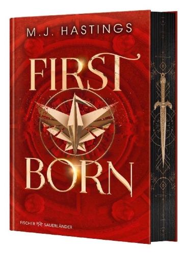 Buchcover und Innenansicht für das Buch: Firstborn
