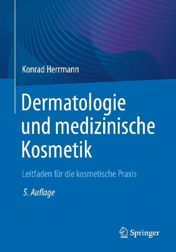 Buchcover und Innenansicht für das Buch: Dermatologie und medizinische Kosmetik