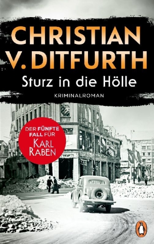 Buchcover und Innenansicht für das Buch: Sturz in die Hölle