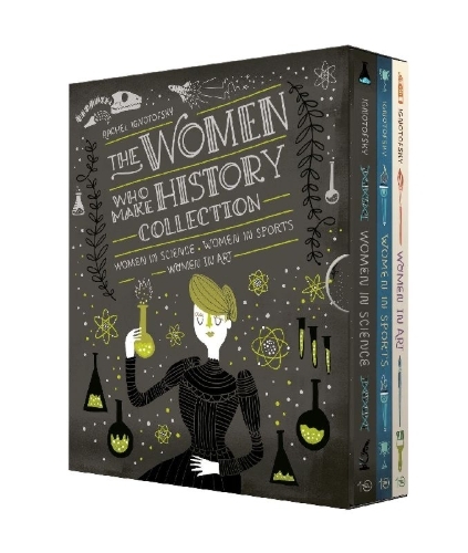 Buchcover und Innenansicht für das Buch: The Women Who Make History Collection [3-Book Boxed Set]