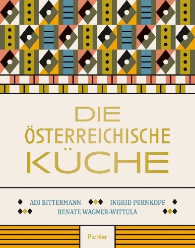 Buchcover und Innenansicht für das Buch: Die Österreichische Küche