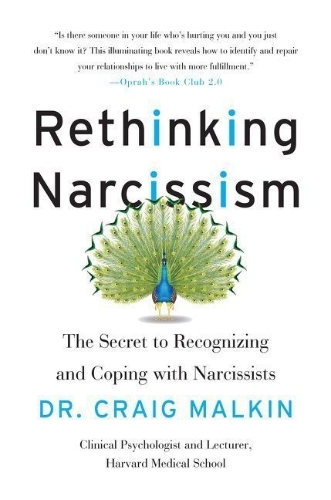 Buchcover und Innenansicht für das Buch: Rethinking Narcissism