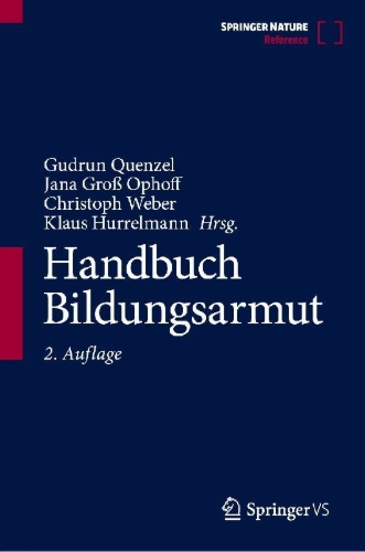 Buchcover und Innenansicht für das Buch: Handbuch Bildungsarmut
