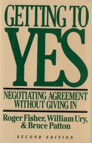 Buchcover und Innenansicht für das Buch: Getting to Yes
