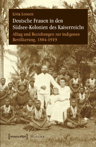 Buchcover und Innenansicht für das Buch: Deutsche Frauen in den Südsee-Kolonien des Kaiserreichs