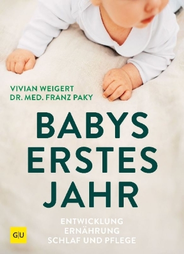 Buchcover und Innenansicht für das Buch: Babys erstes Jahr