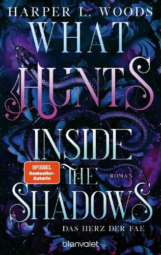 Buchcover und Innenansicht für das Buch: What Hunts Inside the Shadow (02 OF FLESH AND BONE)