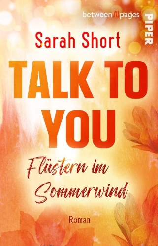 Buchcover und Innenansicht für das Buch: Talk to you. Flüstern im Sommerwind