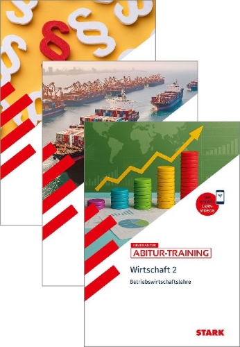 Buchcover und Innenansicht für das Buch: STARK Wirtschaft/Recht Vorteilspaket - Abitur-Training Bayern