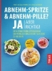 Buchcover und Innenansicht für das Buch: Abnehm-Spritze & Abnehm-Pille? Ja, aber richtig!