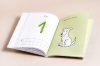 Buchcover und Innenansicht für das Buch: Mein kunterbuntes Buch der Buchstaben und Zahlen. Spielerisch das Alphabet und die Zahlen von 1 bis 20 lernen. Für Vorschulkinder ab 5 Jahren
