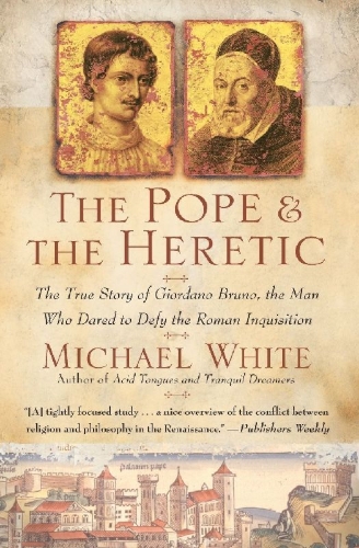 Buchcover und Innenansicht für das Buch: Pope and the Heretic, The