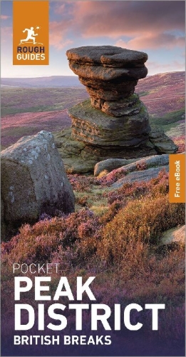 Buchcover und Innenansicht für das Buch: Rough Guides Pocket Peak District: Travel Guide with eBook