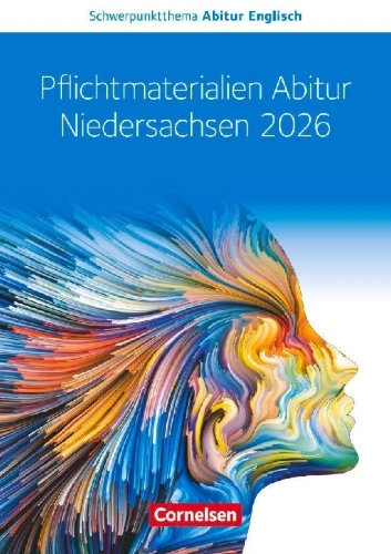 Buchcover und Innenansicht für das Buch: Context - Schwerpunktthema Abitur Englisch Sekundarstufe II. Pflichtmaterialien Abitur Niedersachsen 2026 - Textheft - Zu allen Materialien für das grundlegende und erhöhte Niveau