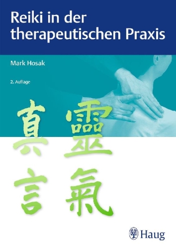 Buchcover und Innenansicht für das Buch: Reiki in der therapeutischen Praxis
