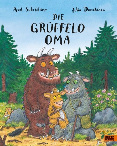 Buchcover und Innenansicht für das Buch: Gruffalo Granny