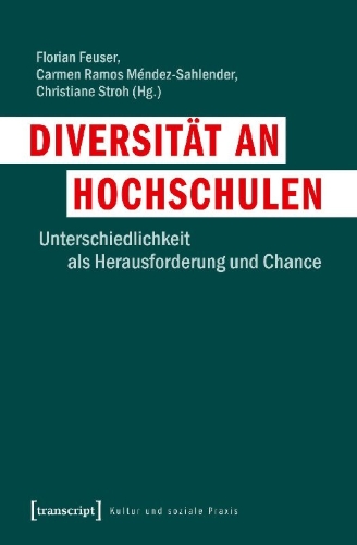 Buchcover und Innenansicht für das Buch: Diversität an Hochschulen