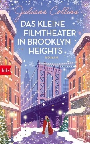 Buchcover und Innenansicht für das Buch: Das kleine Filmtheater in Brooklyn Heights