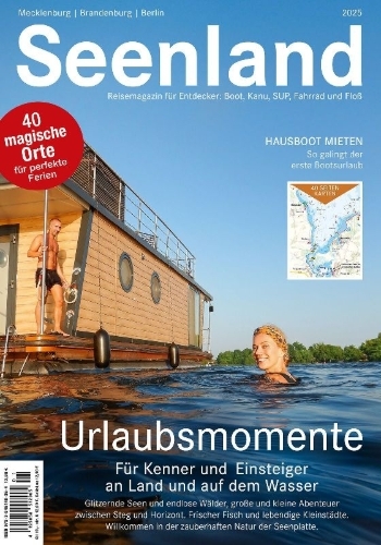 Buchcover und Innenansicht für das Buch: Seenland 2025