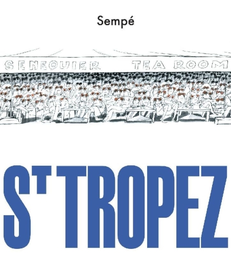 Buchcover und Innenansicht für das Buch: St. Tropez