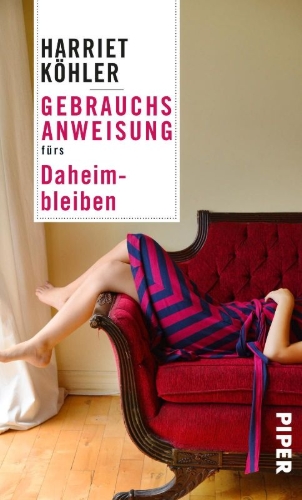 Buchcover und Innenansicht für das Buch: Gebrauchsanweisung fürs Daheimbleiben