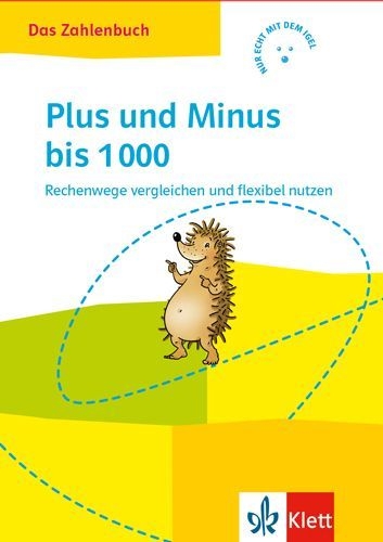 Buchcover und Innenansicht für das Buch: Das Zahlenbuch 3. Karten zum Entwickeln von Rechenstrategien: Plus und Minus bis 1000. Rechenwege vergleichen und flexibel nutzen Klasse 3