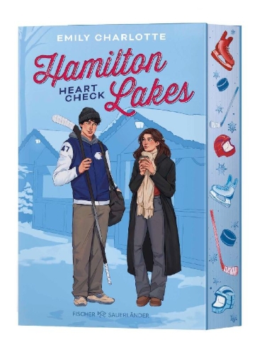 Buchcover und Innenansicht für das Buch: Heart Check - A Varsity Novel