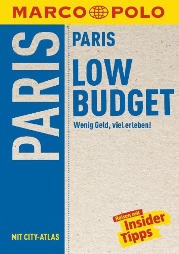 Buchcover und Innenansicht für das Buch: MARCO POLO Reiseführer LowBudget Paris