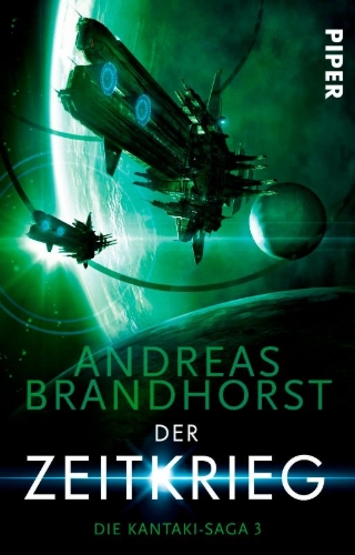 Buchcover und Innenansicht für das Buch: Der Zeitkrieg