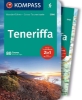 Buchcover und Innenansicht für das Buch: KOMPASS Wanderführer Teneriffa, 80 Touren mit Extra-Tourenkarte