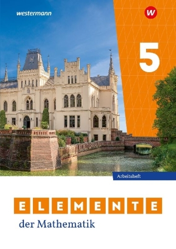 Buchcover und Innenansicht für das Buch: Elemente der Mathematik SI 5. Arbeitsheft mit Lösungen. Für Niedersachsen