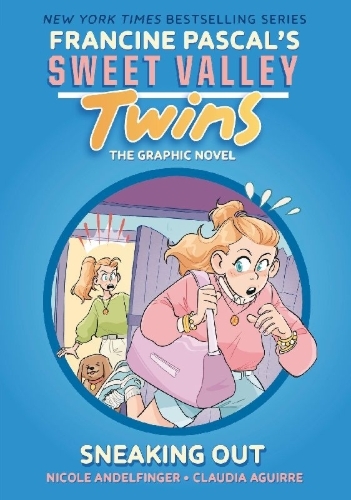 Buchcover und Innenansicht für das Buch: Sweet Valley Twins: Sneaking Out