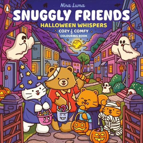 Buchcover und Innenansicht für das Buch: Snuggly Friends - Halloween Whispers