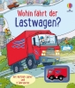 Buchcover und Innenansicht für das Buch: Wohin fährt der Lastwagen?