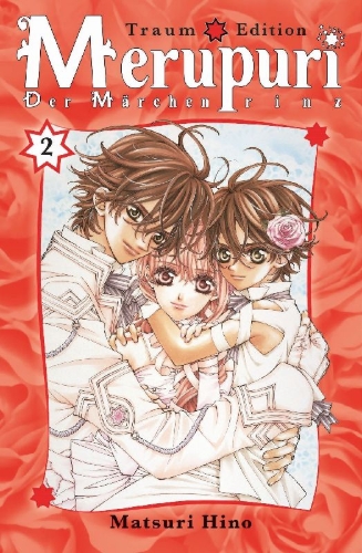 Buchcover und Innenansicht für das Buch: Merupuri - Der Märchenprinz Traum Edition 02