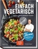 Buchcover und Innenansicht für das Buch: Thomas kocht: einfach vegetarisch