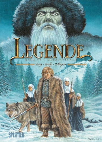 Buchcover und Innenansicht für das Buch: Legende. Band 10