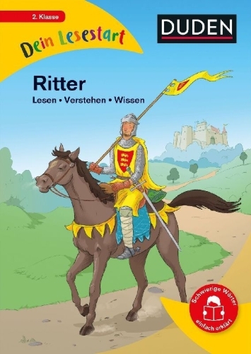 Buchcover und Innenansicht für das Buch: Dein Lesestart - Ritter